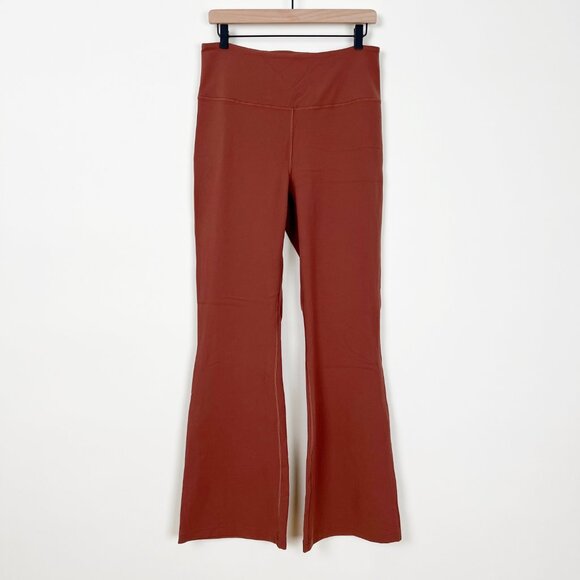 Lululemon Groove Super High Rise Waisted Flared Bell Bottoms Nulu Leggings Pants - Picture 8 of 12